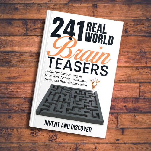 Book Cover - Creativity, Innovation, Inventions, Lateral thinking Design by Zahari Studio