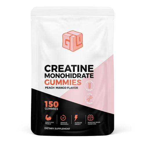 Bag Design for Creatine Monohydrate Gummy brand Design by Mida Strasni