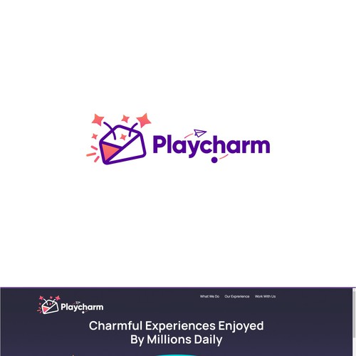 Playcharm Logo Design by InkSay Design