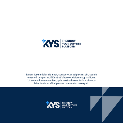 Logo for suppliers data platform Réalisé par Biru Langit Studio