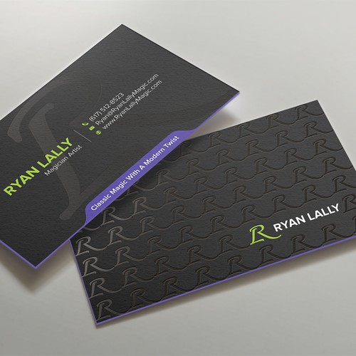 Design a magician's business card Design by kaylee CK