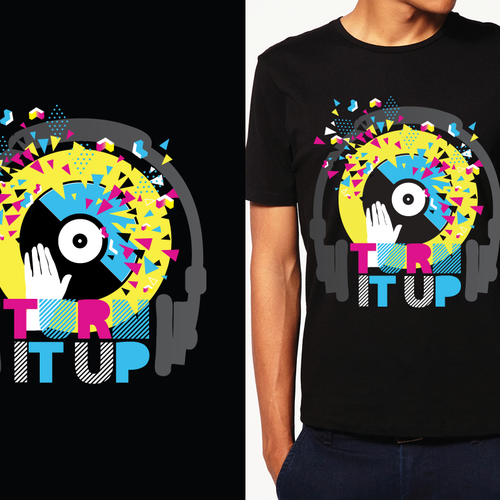 Dance Euphoria need a music related t-shirt design Diseño de Eday Inc.