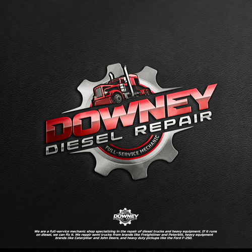 We need a testosterone-fueled logo for our diesel-fueled repair shop Design por Roggo80