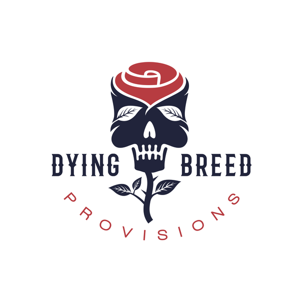 Diseño de Along. titulado "Dying Breed Provisions"