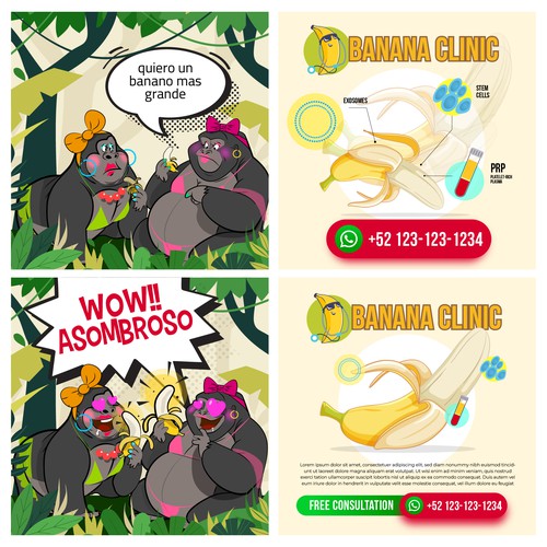 Diseño de Bigger Banana Manana de Rendi Radiandi