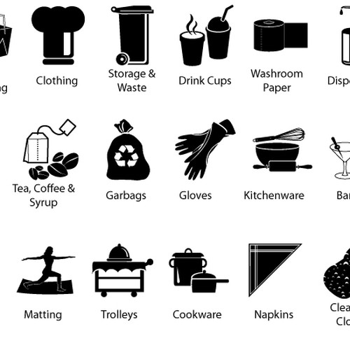 Product Category Icons For Web Site