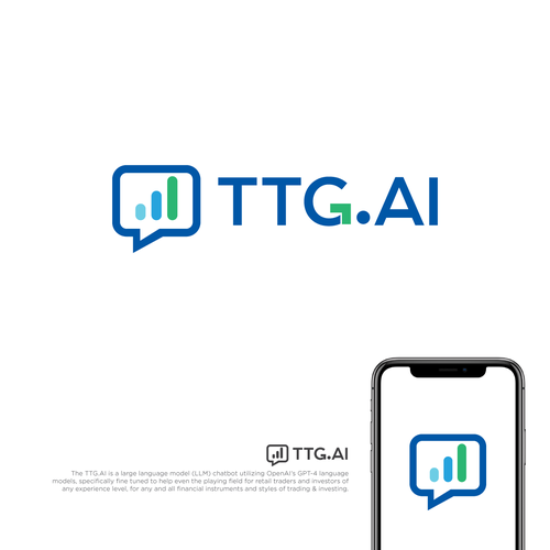 AI Financial Technology Logo Design by okydelarocha