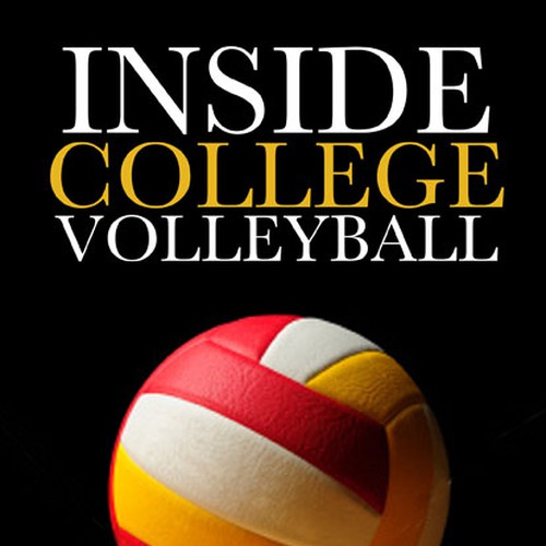Volleyball book cover design | Print or packaging design contest