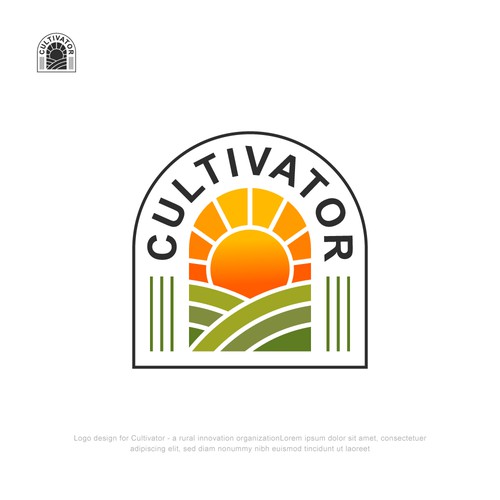 Logo design for Cultivator - a rural innovation organization Design by _ANTOR_