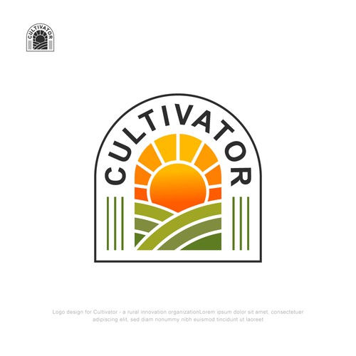 Logo design for Cultivator - a rural innovation organization Design réalisé par Creative _™