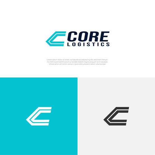 Core Logistics Revamp Logo Design by suzie