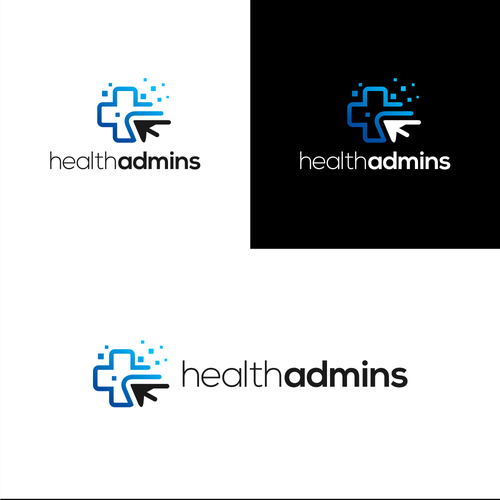 Be the designer that created the coolest healthcare software logo with Health Admins!!!! Design by moncral