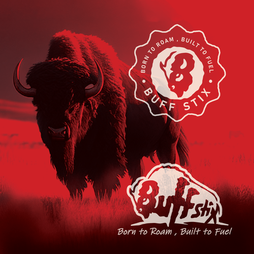 Buff Stix...Lean, Delicious, Buffalo Strong. Design by EkaroBe