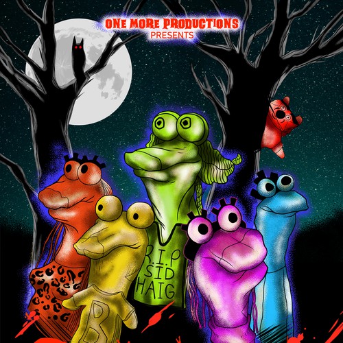 !!!DESIGN A SOCK-PUPPET HORROR/COMEDY MOVIE POSTER!!! Design by Sergheiev