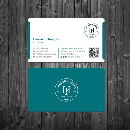 Design business cards and letterhead for a modern law firm Design by Roni_