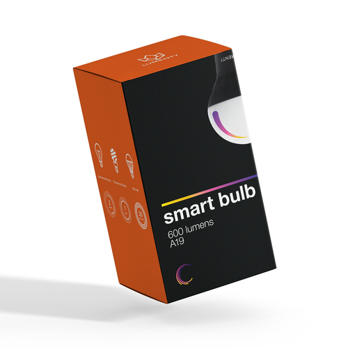 We need to create a sophisticated package for smart lamps. Design by Pure-Design