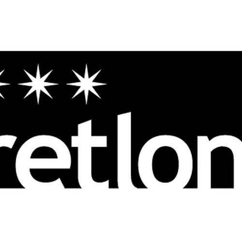 Logo for London's fastest growing website Design by HAGJ