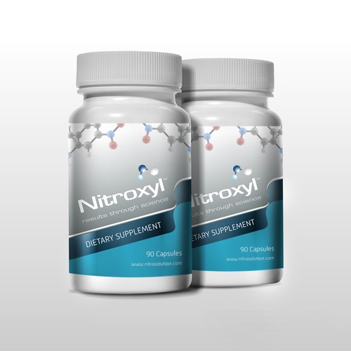 "Nitroxyl" label design | Product label contest
