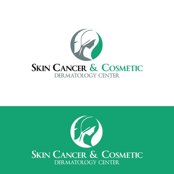Design by sitysi™ titled "Help SKIN CANCER & COSMETIC DERMATOLOGY CENTER with a new logo"