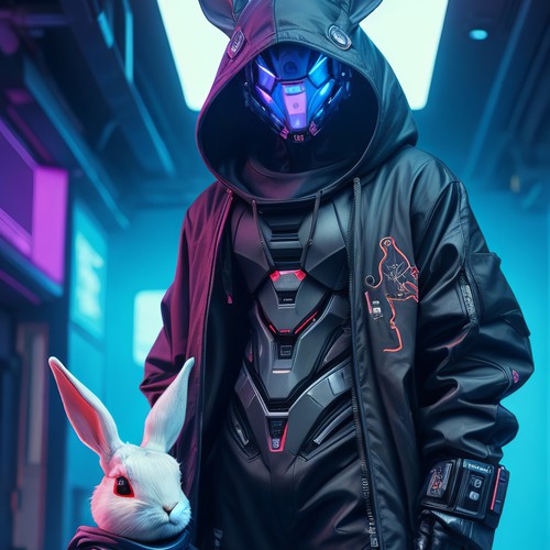 Assassin Rabbit Graphic Design by Carlos Eng