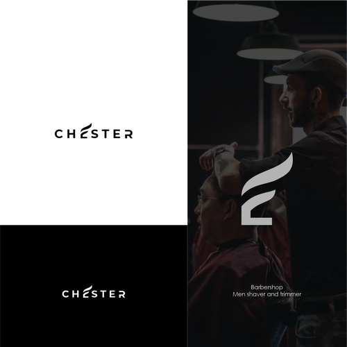 Modern logo for men grooming products Design by CH_ART