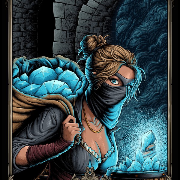 Design by siasArt titled "the thief"