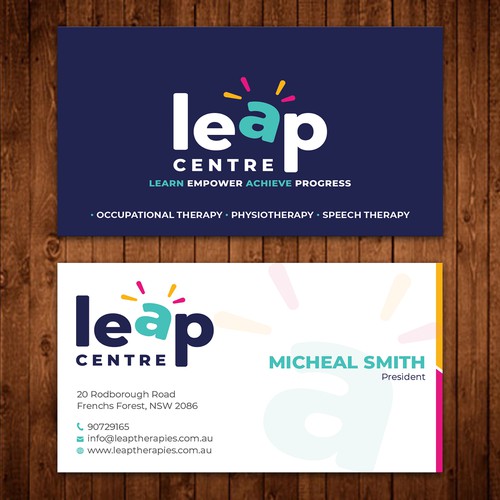 Design Business Card & Letterhead for Therapy Company Design by ™SF_Design™