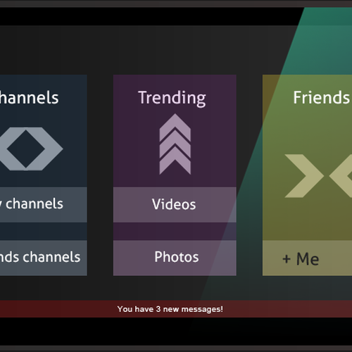 Privy TV Personal Channel Design por dotcube