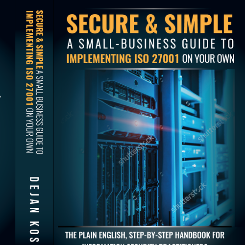 GUARANTEED: Book cover design targeted at information security professionals Design by ellie_designs