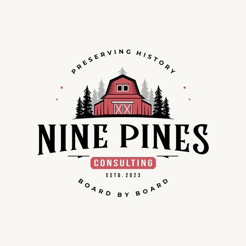 Got wood?  Reclaimed wood logo design contest. Design by Vic People Studio