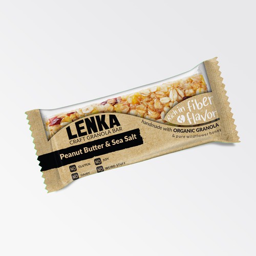 Design Craft Granola Bar Packaging for Millennials por Shisiouk