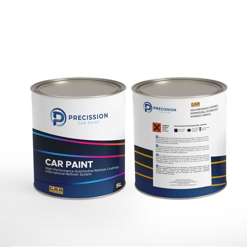 Design Label for Professional Automotive Refinish Products di Carlos Eng