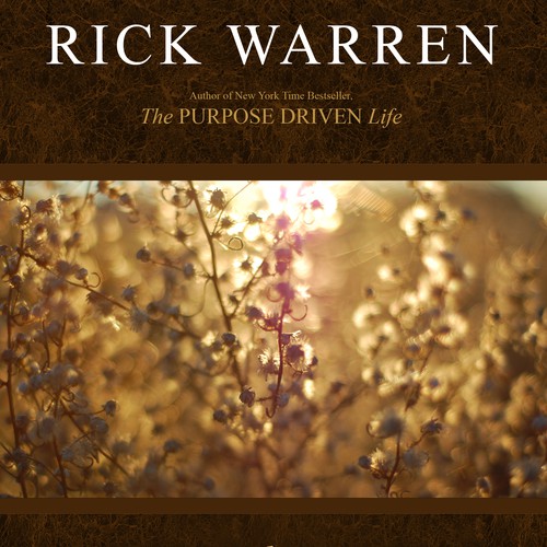 Design Rick Warren's New Book Cover Design réalisé par Eric Martin