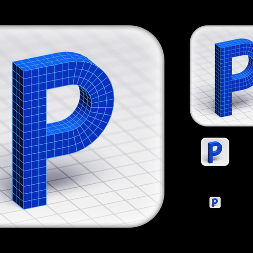 Create the icon for Polygon, an iPad app for 3D models デザイン by Some9000