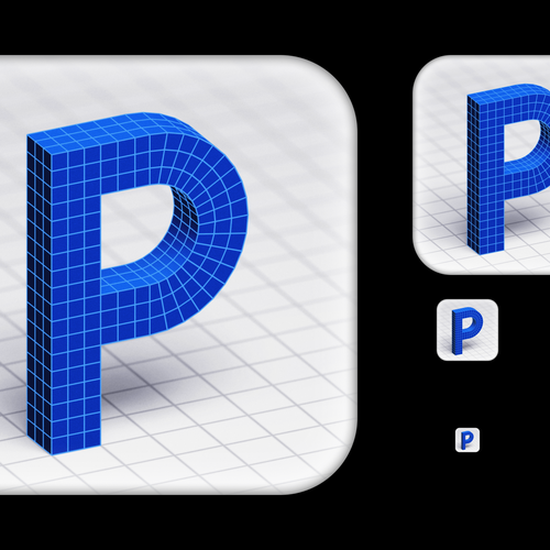 Create the icon for Polygon, an iPad app for 3D models Réalisé par Some9000