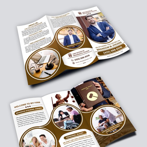 Help me grow my law firm - design my brochure Design by vijoy