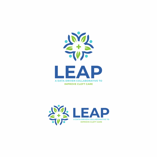 Inspiring logo for a new collaboratory to improve healthcare for young children Design by colorworks™