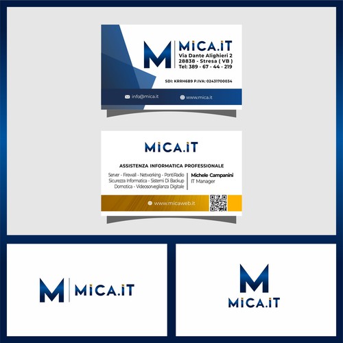 some changes to our logo and business card Design by SM ™