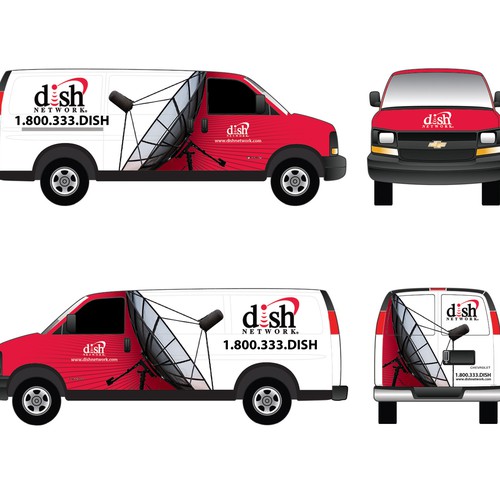 Diseño de V&S 002 ~ REDESIGN THE DISH NETWORK INSTALLATION FLEET de sasanikolic