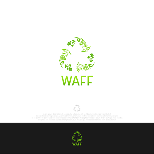 Design a logo for WAFF company in the State of Qatar Design by karyokgrapick