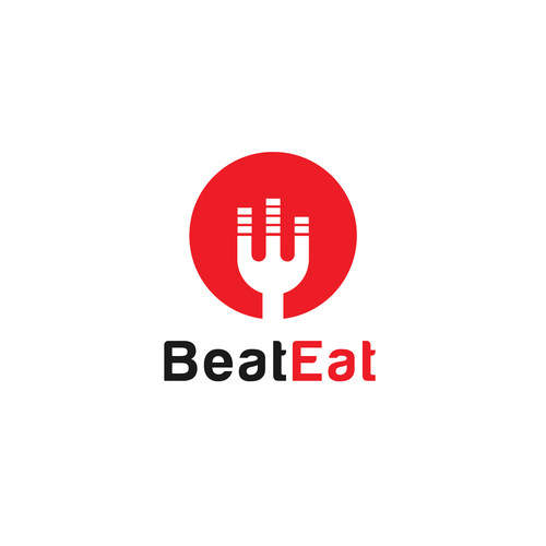 Créez un logo moderne et tendance pour Beat Eat !! Design by cucuque design