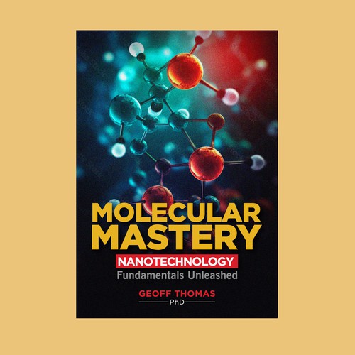 Create an eye-catching design for a first time author on the topic of nanotechnology. Design por Devd Wankhade