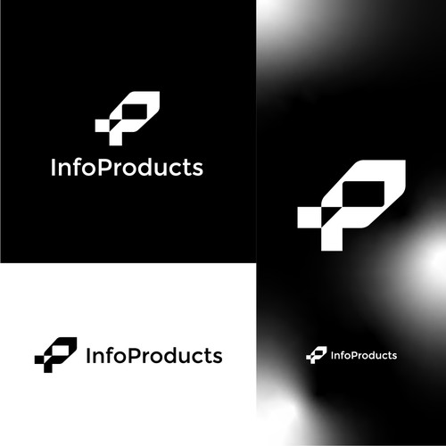 InfoProducts.com - Logo & Branding Design by harrysvellas