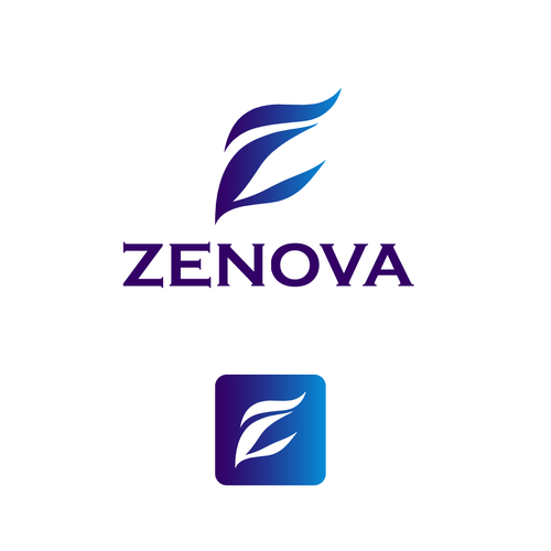 Zenova Logo: Revolutionary suite of health and wellness mobile apps Diseño de TanniX