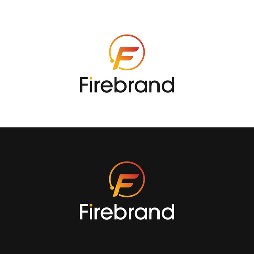 Firebrand - an innovative new tech consultancy Design by Indriani Hadi