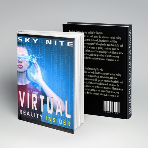 Create a Virtual Reality Book cover! Design by Reckless_Rakib