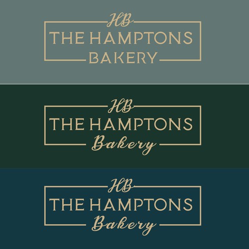 The Hamptons Bakery Logo Design by DeersCreative