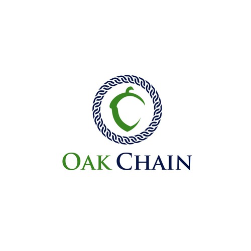 Oak Chain Logo Réalisé par brint'X