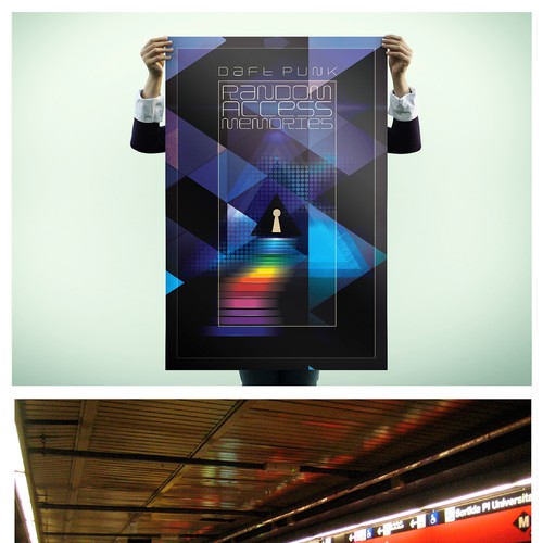 99designs community contest: create a Daft Punk concert poster Diseño de MaZal Artworks