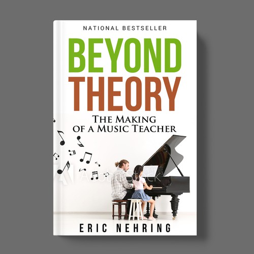 Design an inspiring, hopeful music-themed book cover [no boring designers allowed!] Diseño de TopHills